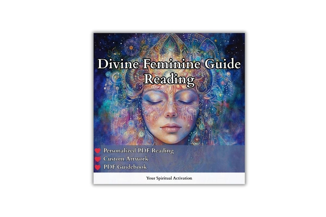 Digital artwork of a Divine Feminine spirit guide – symbolizing intuition, empowerment, and sacred feminine energy for spiritual awakening.